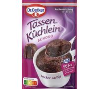 Tassenküchlein Schoko - Mug cakes chocolat - Pour délicieux gâteaux, pains et dessert maison pour des recettes gourmandes - Compatible avec oetker - 55 g