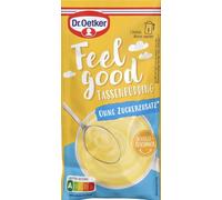 Tassenpudding Feel Good Vanille-Geschmack - Feel Good Cup Pudding Saveur Vanille - Pour délicieux gâteaux, pains et dessert maison pour des recettes gourmandes - Compatible avec oetker - 58 g