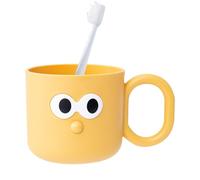 Tasses à brosses pour - En plastique - Réutilisables - Tasse pour le lavage de la bouche des - Design - Lunettes inhabitables pour un usage quotidien - Verre maniaque