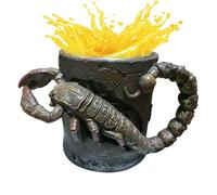 Tasses à café - 300 ml - 3D Scorpion à collectionner - Style créatif en résine durable - Tasse à café amusante - Design unique - Cadeau pour la maison, le bureau, l'école, pour homme