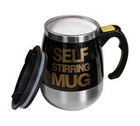 Tasses à café auto-mélangeuses - Mélanges en acier inoxydable à piles | Tasses à café magnétiques à agitation automatique | Bureau à domicile Voyage École Camping Pique-nique Hommes Femmes Anniversair