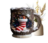 Tasses à café avec motif de bonhomme de neige, pour la maison, les voyages, le centre de table, la fête de première fête