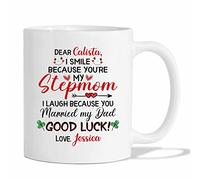 Tasses À Café Carte « Je Souris Parce Que Tu Es Ma Belle-M Pour 330ML