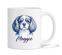Tasses À Café Cavalier King Charles Spaniel Blanc Pour 330ML