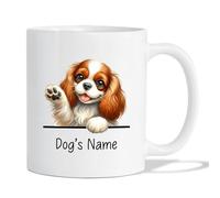 Tasses À Café Cavalier King Charles Spaniel Blanc Pour 330ML