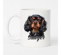Tasses À Café Cavalier King Charles Spaniel Blanc Pour 330ML