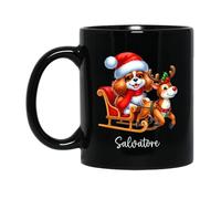 Tasses À Café Cavalier King Charles Spaniel Tasse À Café En Porcelaine Amusants Tasses À Thé Pour Amies Fête Des Pères 330Ml
