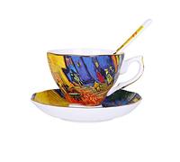 Tasses à Café Céramique Le New Art Peinture mugs à café La nuit étoilée Tournesols semeur Irises Saint-Remy Coupes Café Thé(3)