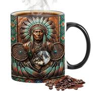 Tasses à Café Contenance 350 ml, Avec , En Céramique Décorative Isolée