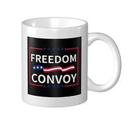 Tasses À Café Convoi De La Liberté Mug Céramique Drôle Avec Poignée Tasses À Céramique, Pour Fête Des Mères, Stagiaire, Collègue De Travail, 330ml