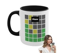 Tasses à café de mots - Tasse créative, design de texte amusant, tasse à boire passe au micro-ondes, cadeau lavable au lave-vaisselle | Amoureux de mots, filles, café, thé, boisson chaude