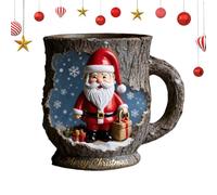 Tasses à café de Noël | de voyage multifonctionnels - Tasse craquelée d'écorce de Noël - Pour la maison, l'école, les voyages, les centres de table, les pendaisons de crémaillère, les fêtes
