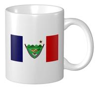 Tasses À Café Drapeau De La Province De Bohol, Philippines Mug Céramique Personnalisé Imprimé Tasse À Café Rétro, Pour Stagiaire, Fête Des Mères, Domicile, 330ml