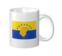 Tasses À Café Drapeau De La Province De Herrera Mug Céramique Personnalisé Personnalisable Tasses À Thé, Pour Anniversaire, Homme, Collègue De Travail, 330ml