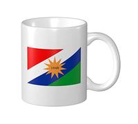 Tasses À Café Drapeau De La Province De Puntarenas Mug Céramique Imprimé Personnalisé Tasse À Café Rétro, Pour Anniversaire, Homme, Stagiaire, 330ml