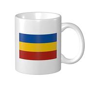 Tasses À Café Drapeau Des Cosaques Du Don Mug Céramique Drôle Imprimé Tasses À Thé, Pour Homme, Stagiaire, Fête Des Mères, 330ml