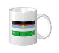Tasses À Café Drapeau Du Peuple Mocoví Mug Céramique Drôle Personnalisable Tasses À Céramique, Pour Fête Des Mères, Stagiaire, Collègue De Travail, 330ml