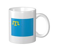Tasses À Café Drapeau Du Peuple Tatar De Crimée Mug Céramique Personnalisable Personnalisé Tasses À Céramique, Pour Anniversaire, Collègue De Travail, Homme, 330ml