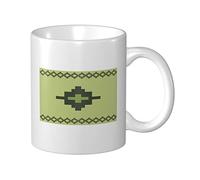 Tasses À Café Drapeau Du Peuple Wichi Mug Céramique Imprimé Avec Poignée Tasses À Céramique, Pour Anniversaire, Collègue De Travail, Homme, 330ml