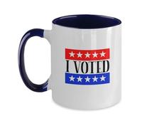 Tasses À Café Élection Présidentielle : J’AI Voté ; Campagne Présidentielle ; Première Femme Ancienne Présidente ; Vote Politique Tasses en Porcelaine Mugs Rétro Tasse À Thé pour 330ML