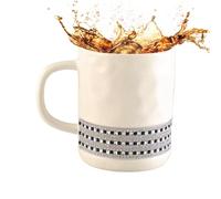 Tasses à café en céramique, tasses à café amusantes | Tasse à lait pour petit déjeuner 300 ml | Tasse à message caché | Tasse à lait polyvalente | Conteneur en céramique pour boire de l'eau de vin