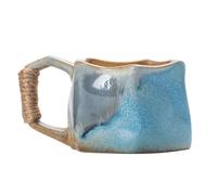 Tasses à café en grès - Tasses à café colorées en grès | Tasses en céramique faites à la main de 250 ml Tasses à café en céramique | Tasse esthétique portable pour l'eau, café, thé, jus, glace chaude