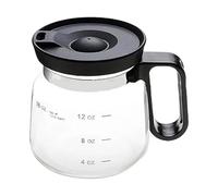 Tasses à café en verre de 473,6 g avec couvercle anti-fuite et poignée confortable pour la maison et le bureau, tasse à café robuste et efficace en verre résistant aux déversements