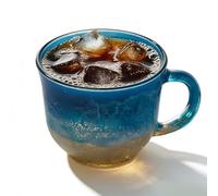 Tasses à café en verre | Tasse à lait avec poignée - Verres à | Pour cuisine, restaurant, café, boisson, café, thé, lait, eau, jus, cappuccino