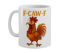 Tasses À Café - F-CAW-F Verre À Boire Poulet | Mug Coq à Poignée Ergonomique Tasse à Thé - pour Lait Jus Soda Bière Vin Cuisine Bureau Voyage Pique-nique Vacances Anniversaire Fête Femmes Hommes Collè