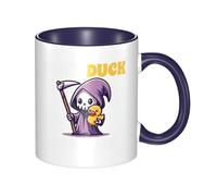 Tasses À Café Faucheuse Mignonne, Ne Me Cherche Pas des Noises Céramique Saint Valentin Tasse en Céramique avec Poignée Souvenir Mug 11Oz