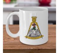 Tasses À Café Franc-Maçonnerie, Symbole du 18E Degré, Chevalier Croix, Symbole du Pélican, Francs-Maçons du Rite Écossais Tasses en Porcelaine Rétro Tasse Café Art Tasse À Thé pour 330ML
