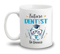 Tasses À Café Futur Dentiste Tasse À Café En Porcelaine Personnalisée Tasses À Thé Pour Femme Homme 330Ml