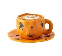 Tasses à Café Halloween | 320ml Tasses en Céramique pour Thé des Fêtes | Récipient à Boissons pour Café Chaud Bière Vin Lait | Rassemblements d'Automne Collectionneurs Restaurant Hôtel