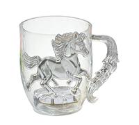 Tasses à Café Humoristiques | Changement de Couleur Amusant Activé par l'Eau - Verres Lumineux Cheval Pour Fête - Pour Thé Lait Jus Bureau Maison Fête Anniversaire Nouvel An Festival Printemps Café