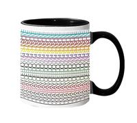Tasses à café humoristiques noires de 28 ml, tasse à message caché, collègue de travail et meilleure famille, pour amis, cadeau pour les amoureux