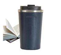 Tasses à café isolées, tasse thermique pour boissons chaudes Gobelet | Thermique Gobelet isotherme pour la maison, l'école et le travail. Bleu 500 ml