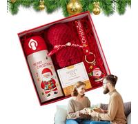 Tasses à café isothermes de Noël, ensemble cadeau de Noël, tasses de Noël, ensemble cadeau de Noël imprimé Vista, durable et sûr, parfait pour Noël, anniversaire, Nouvel An, Pâques