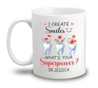 Tasses À Café Je Crée Des Sourires Quel Est Votre Super Pouvoir Tasse Céramique Personnalisée Tasses À Thé Pour Anniversaire Décorer 330Ml