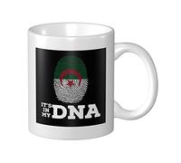 Tasses À Café L'Algérie C'Est Dans Mon Adn Mug Céramique Personnalisé Personnalisable Tasses À Thé, Pour Domicile, Stagiaire, Fête Des Mères, 330ml