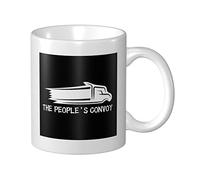Tasses À Café Le Convoi Du Peuple Mug Céramique Imprimé Personnalisable Tasses De Petit Déjeuner, Pour Collègue De Travail, Homme, Femme, 330ml