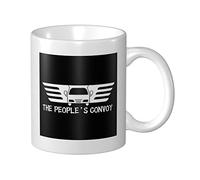 Tasses À Café Le Convoi Du Peuple Mug Céramique Personnalisable Avec Poignée Tasses À Thé, Pour Anniversaire, Stagiaire, Homme, 330ml