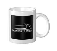 Tasses À Café Le Convoi Du Peuple Mug Céramique Personnalisable Drôle Tasses De Petit Déjeuner, Pour Homme, Fête Des Mères, Femme, 330ml