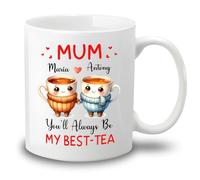 Tasses À Café Maman, Tu Seras Toujours Ma Meilleure Amie - Thé Tasse Avec Poignée Coffee Mugs Pour Maman Fête Des Pères 330Ml