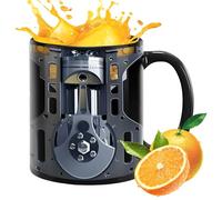 Tasses à café mécaniques pour hommes, tasse amusante d'ingénierie | Tasse à thé à café - Tasses à latte, tasses à café cool, tasse en céramique avec moteur mécanique, décoration de bureau, tasse