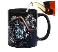 Tasses à café mécaniques pour hommes - Tasse d'ingénieur drôle, Tasse à café avec moteur Tasses à café | Tasses à café fraîches avec moteur mécanique Tasses en céramique pour décoration d'écrive