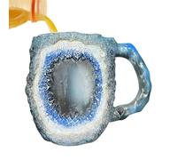Tasses à café minérales, tasses à minéraux | Tasse minérale de 300 ml, Tasses à café de gros calibre avec poignée, tasses à thé de Noël, tasse de bar club pour pendaison de crémaillère