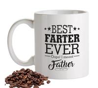 Tasses à café multifonction pour la fête des pères - 350 ml - 8 x 8 x 9,5 cm - Résistant aux hautes températures - Pour vin, thé, crème glacée, jus, café chaud