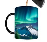 Tasses à café originales | 350 ml Tasses à changement de couleur avec motif | Gobelet pour cuisine, maison, collègue, café, anniversaire, Noël, pendaison de crémaillère