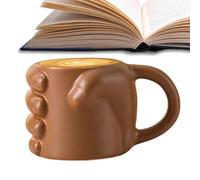 Tasses à Café Originales | Tasses à Café en Forme de Poing Drôles et Originales - Décoration Maison Réutilisables en Céramique pour Eau Thé Jus Lait Camping Restaurant Cadeaux Noël Anniversaire