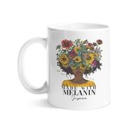 Tasses À Café Personnalisée Tasse Mois De L'Histoire Des Noirs Femmes Noires Fleur Humour Tasses À Thé Pour Maman Anniversaire Fête Des Pères 330Ml